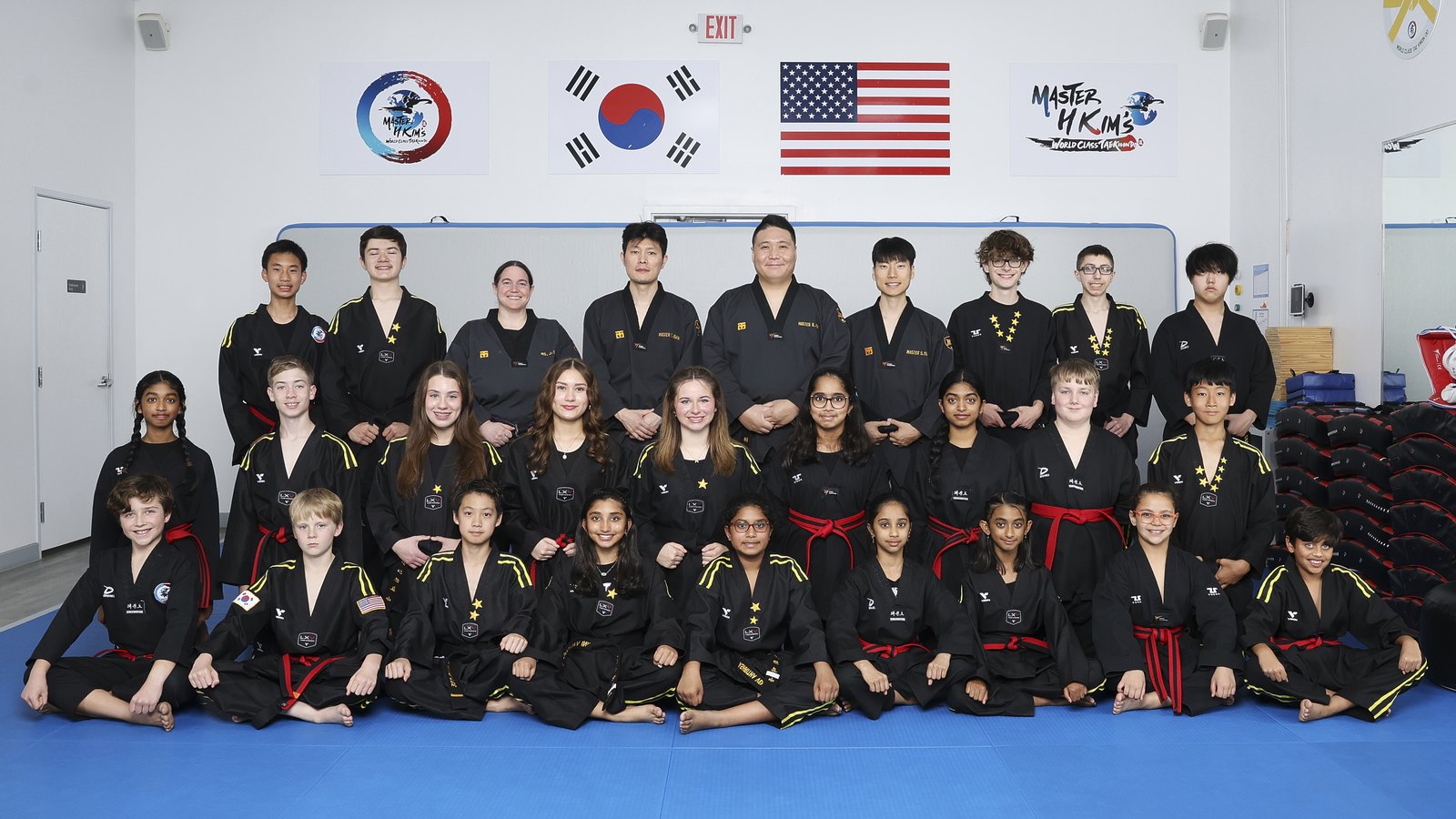 Prosper Tae Kwon Do team photo